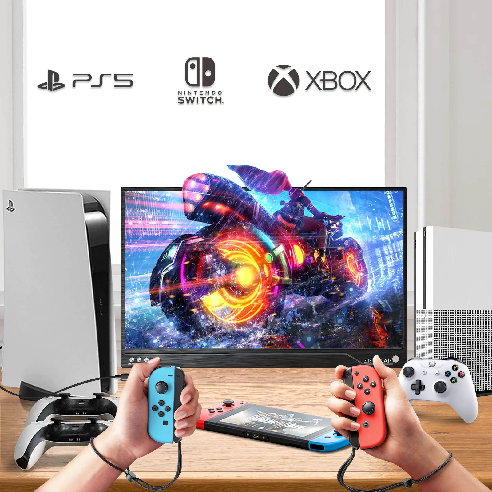 ޴  15.6 ġ, 60Hz, 120Hz, 144Hz, 1920*1080P IPS HDR, ƺ  ġ ȭ PS4 PS5 Xbox 1 PC  ° Ȯ ȭ