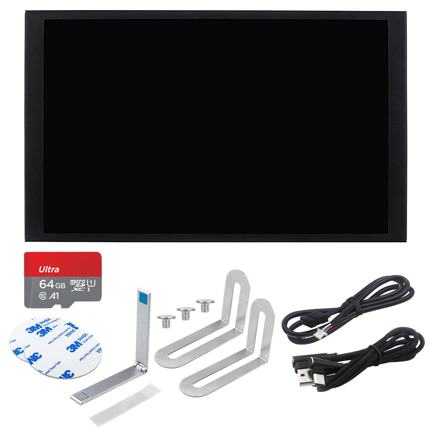 TURZX 8 Inch USB Screen 1280x800 IPS LCD Support Extended Desktop