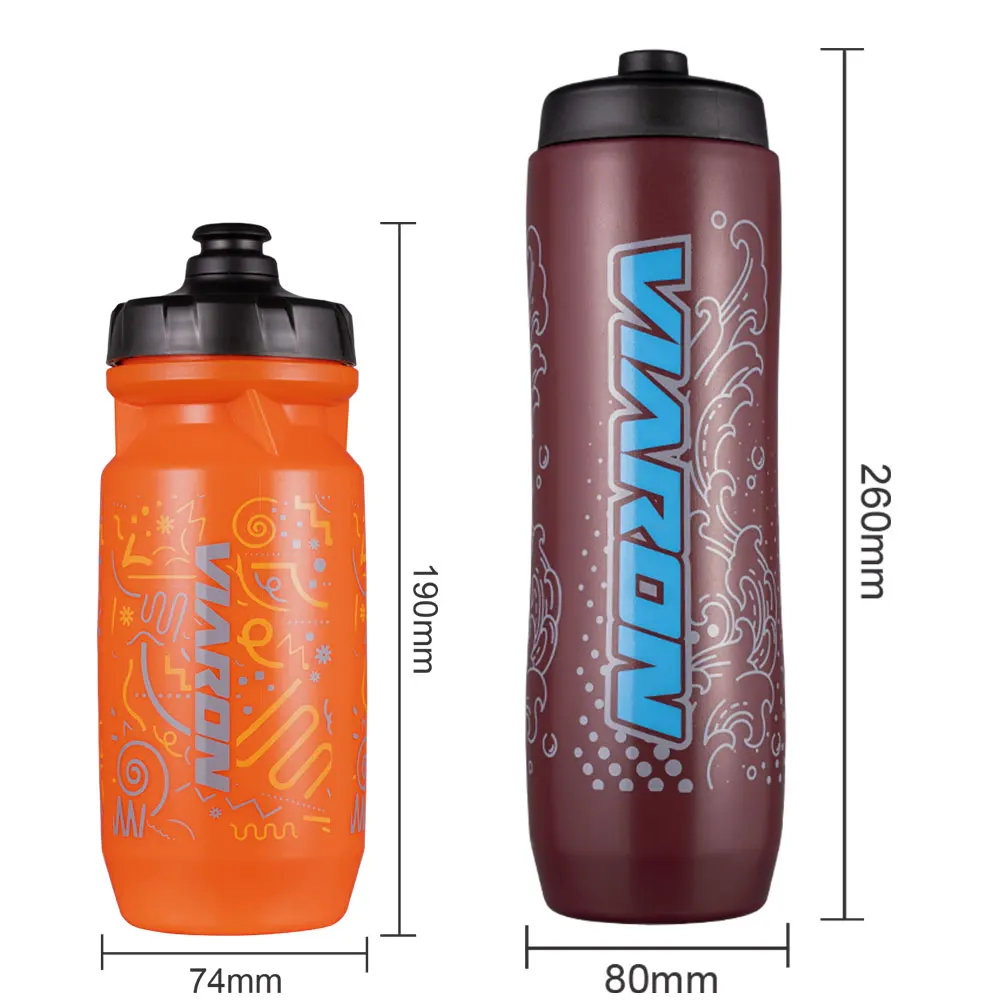 Bicycle Water Bottle Water Bottle Sports Bottle VIARON 550ML/1L Large Capacity MTB Cycling Water Bottle Leak Proof Portable