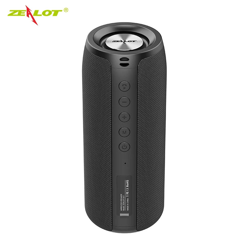 

Zealot S51 Portable Bluetooth Speaker Wireless Bass Powerful Subwoofer Waterproof Sound Box Support TF Card Out Door