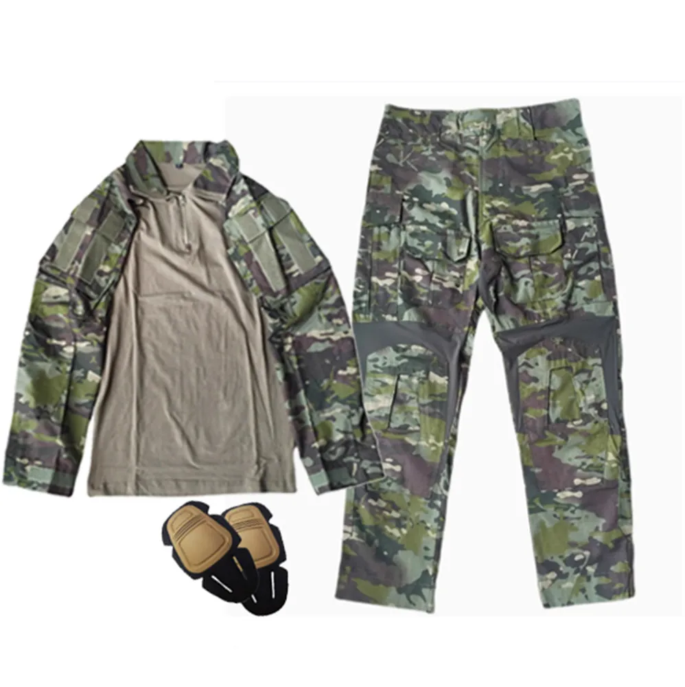 MCTP camouflage GEN3 G3 TrainingTactical Hunting Combat training special force Frog suit Long sleeved+long pants