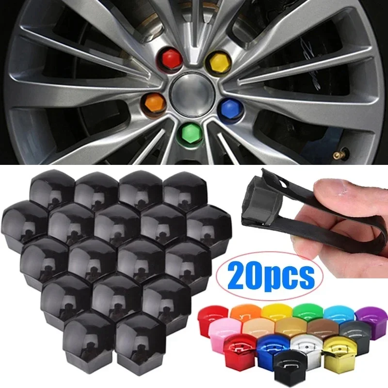 Car Wheel Nut Caps Protection Covers for Audi