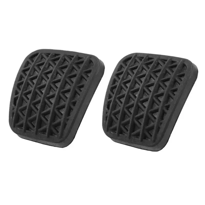 Opel Vauxhall 용 2Pcs 자동차 고무 클러치 브레이크 풋 페달 패드 커버