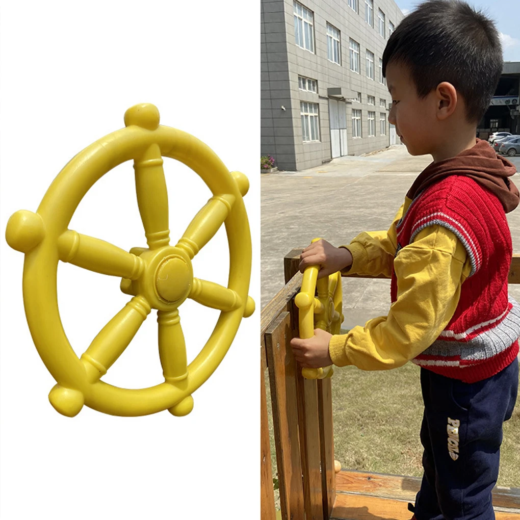 Steering Wheel Toy Plastic Kindergarten Swing Toys Indoor Backyard Playground Play Game Entertainment Activities Props