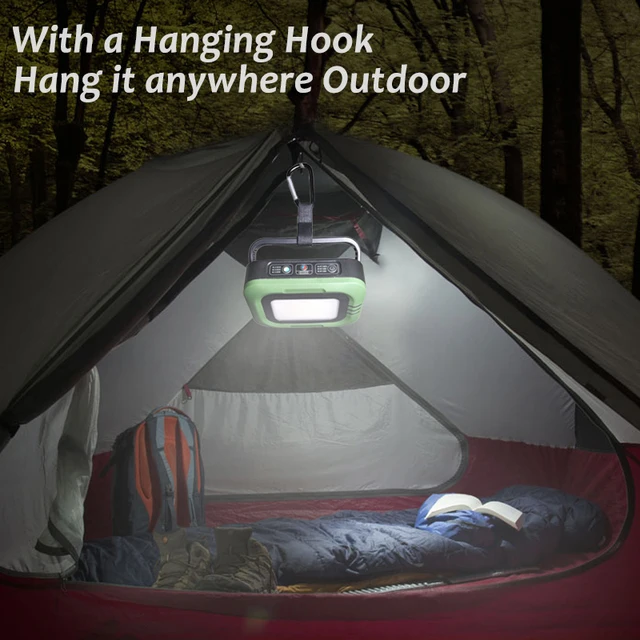 야외 활동을 위한 강력하고 다목적 태양열 충전식 랜턴