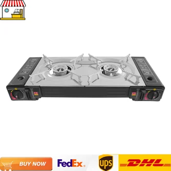 2-Burner Camping Gas Stove 1