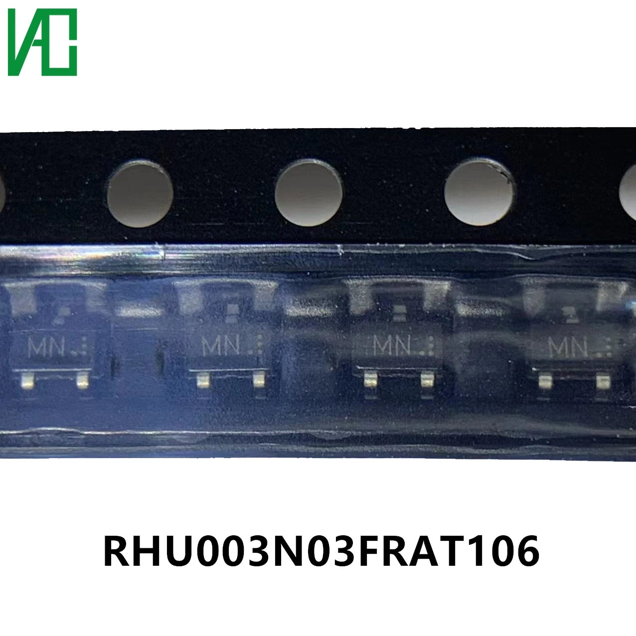 

10pcs Kit Transistor Kit RHU003N03FRAT106 MOSFET N-CH 30V 300MA UMT3 In Sctock