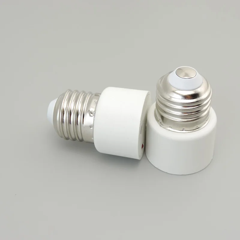 100-240V E27 Bulb To US/EU Plug Light Fixture Bulb Base Lamp Socket Adapter Convert E27 Base To Regular