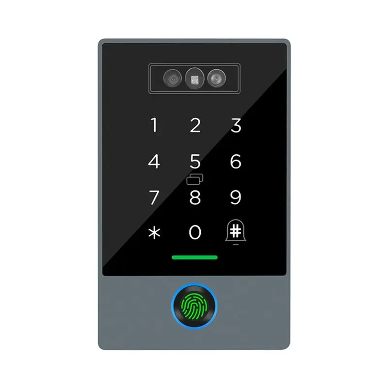 B03B-손바닥 정맥 TTLOCK 앱 WIFI 얼굴인식 IP67 출입통제 3D 얼굴인식 13.56MHZ RFID+ 지문인식 근태관리
