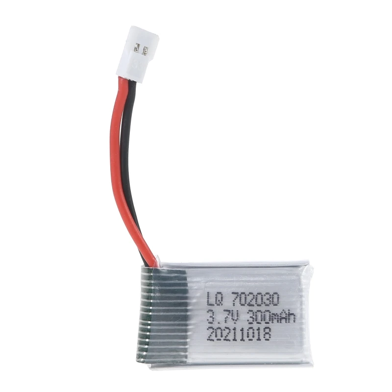 

3.7V 300mAh Lipo Rechargeable 702030 Polymer for E55 FQ777 FQ17W DFD F180 FY530 U816 U830 H107 X11C