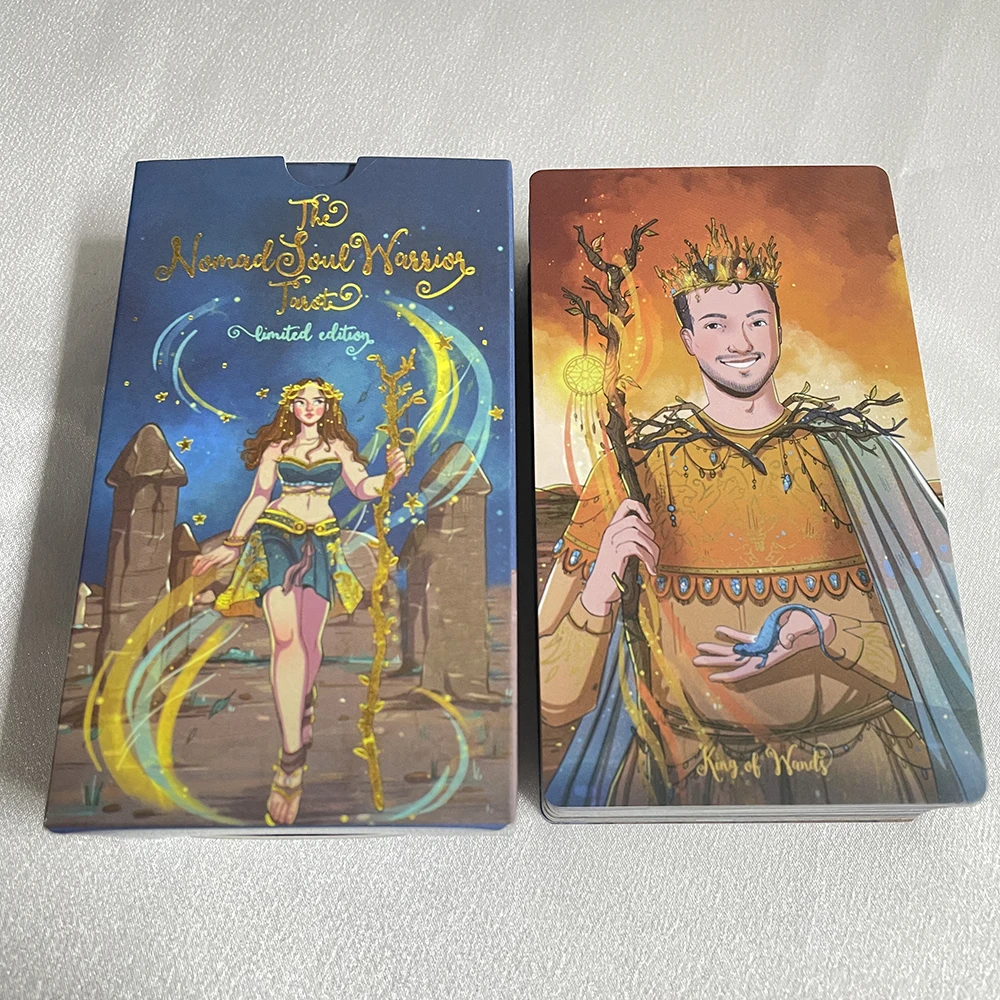 

260g Tarot 12x7cm High Quality Oracle Deck English Version Boardgame Sturdy Cards Prophecy