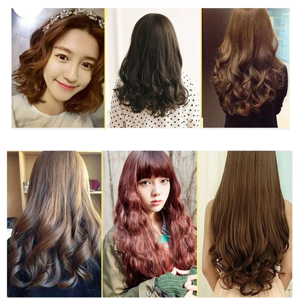 12Pcs Set Magic Hair Curler Heatless Hair Rollers Wave Formers Hairstyle Roller Sticks Curling Styling Tools Women