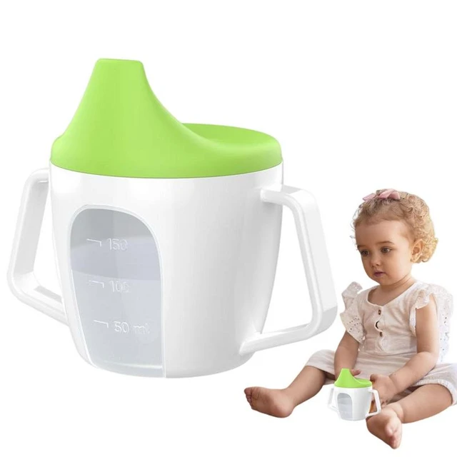 Sippy Cups Cute Leak Proof Sippy Cup With Handles And Scale Non