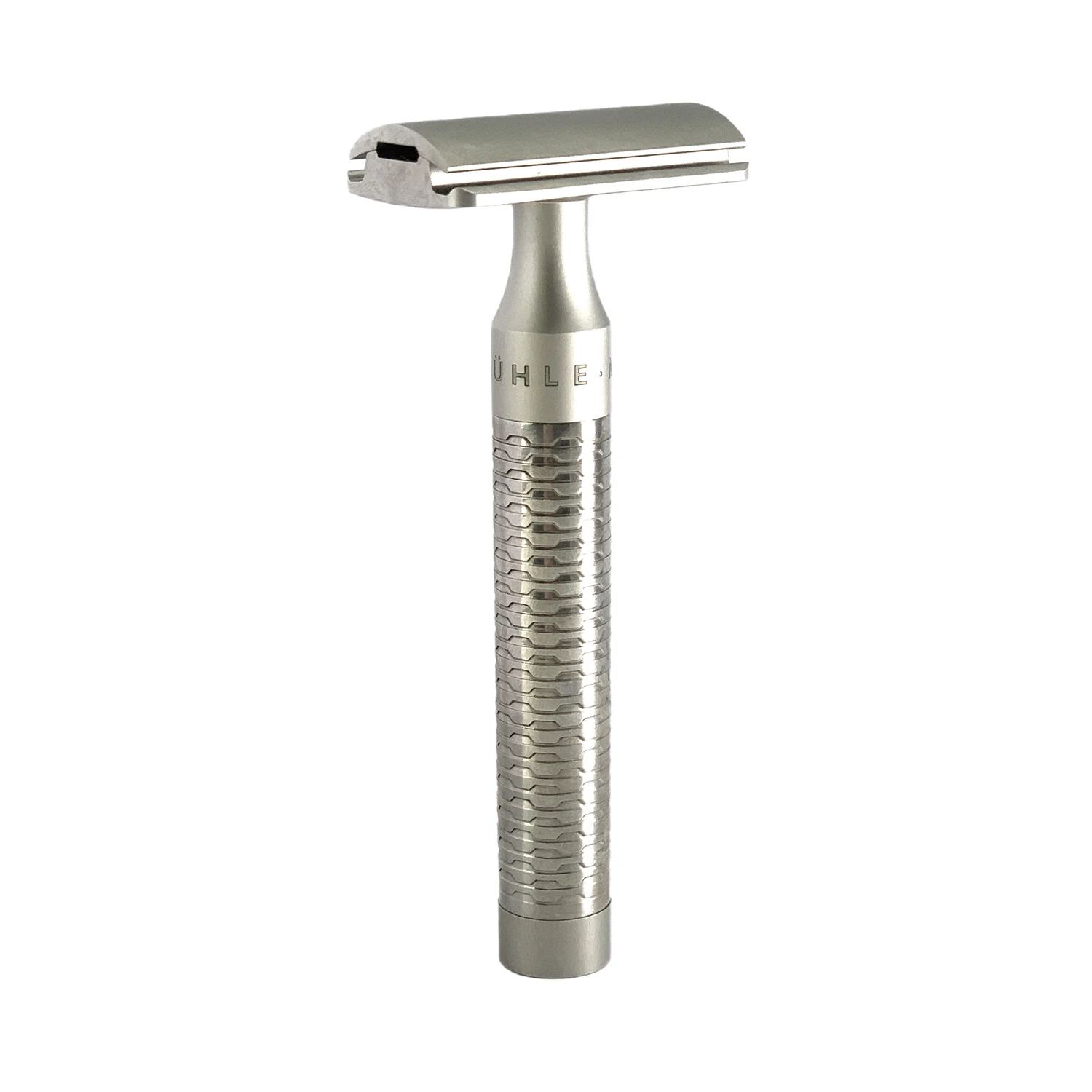 German model R94 Double Edge Safety Razor, a men's shaver made by CNC - processed stainless steel 4