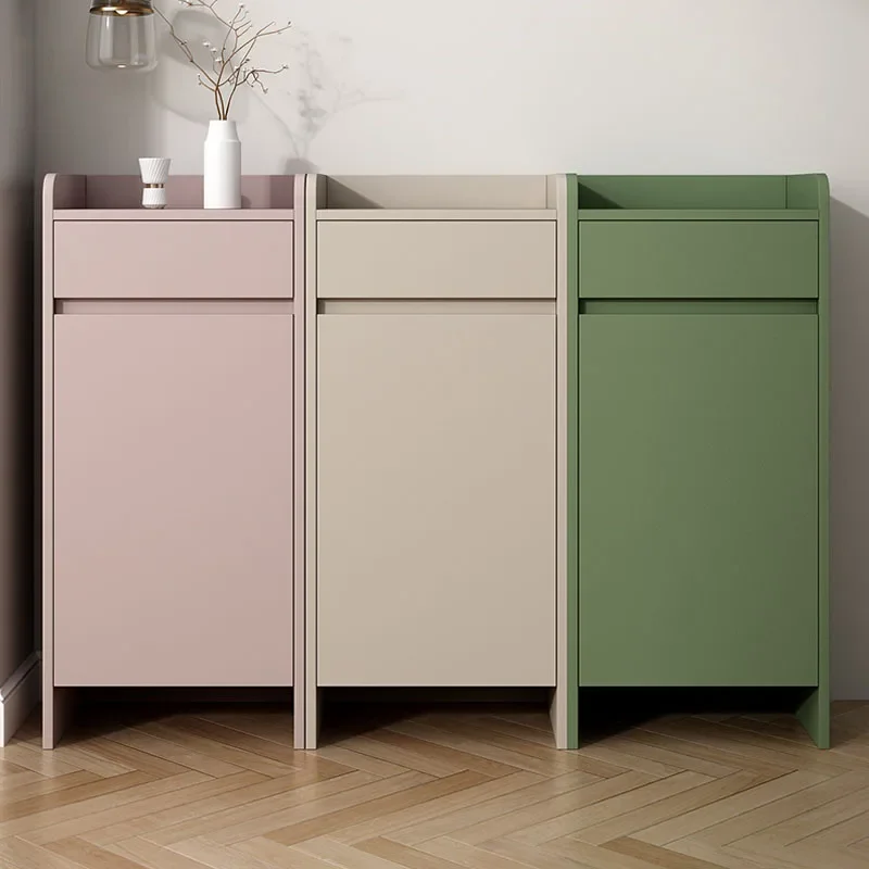 

Organizer Simple Design Shoe Cabinets Nordic Modern Narrow Balcony Shoe Rack Dorm Hall Simple Armario Zapatero Hhome Furniture