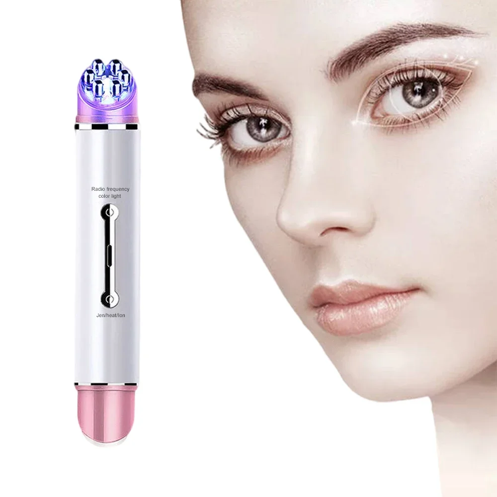 

Электрический фотоэлектрический массажер для глаз, ослабляет отечность и усталость глаз, темные круги, антивозрастное микротоковое устройство для лифтинга лица с радиочастотой нагрева