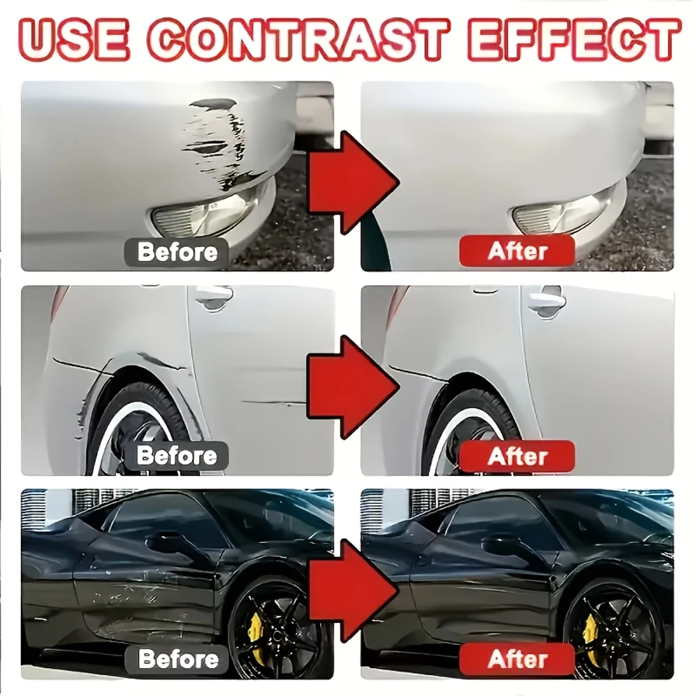 Scratch Remover All-in-One Quick Repair Paint Polish Wax Scratch Removal Cream Formula Car Polish