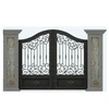 Hot Selling Iron Sheet Gate Design Cast Iron Gate Design Wrought Iron Gate 1