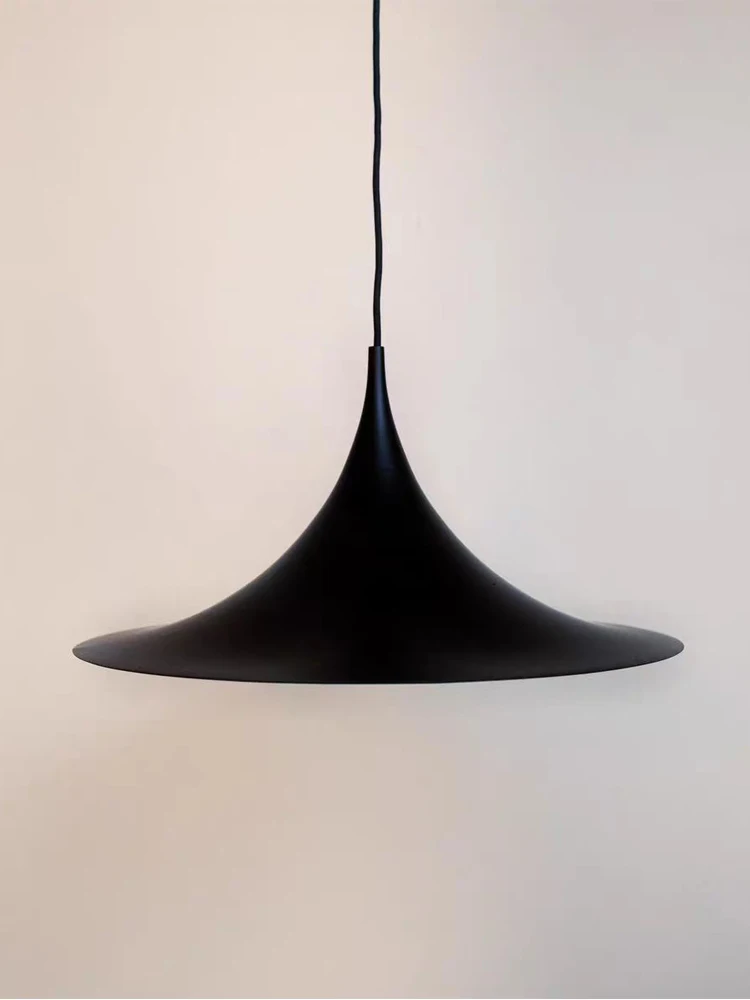 Tanie Duński pojedynczy klosz żyrandol gubi-semi minimalistyczna lampa wisząca do jadalni sklep