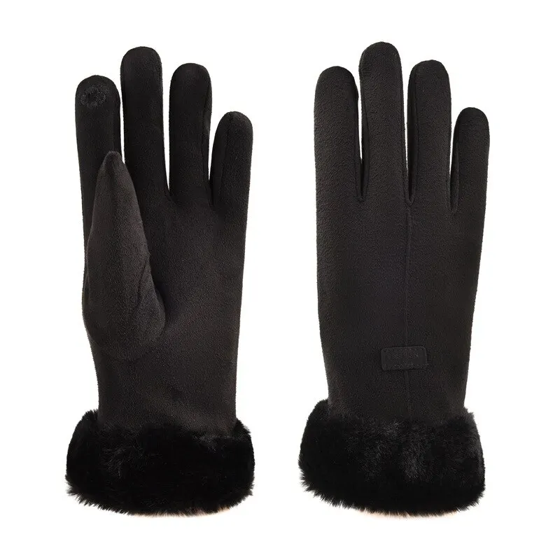 Women Full Finger Gloves 1/2 Pcs Autumn Winter