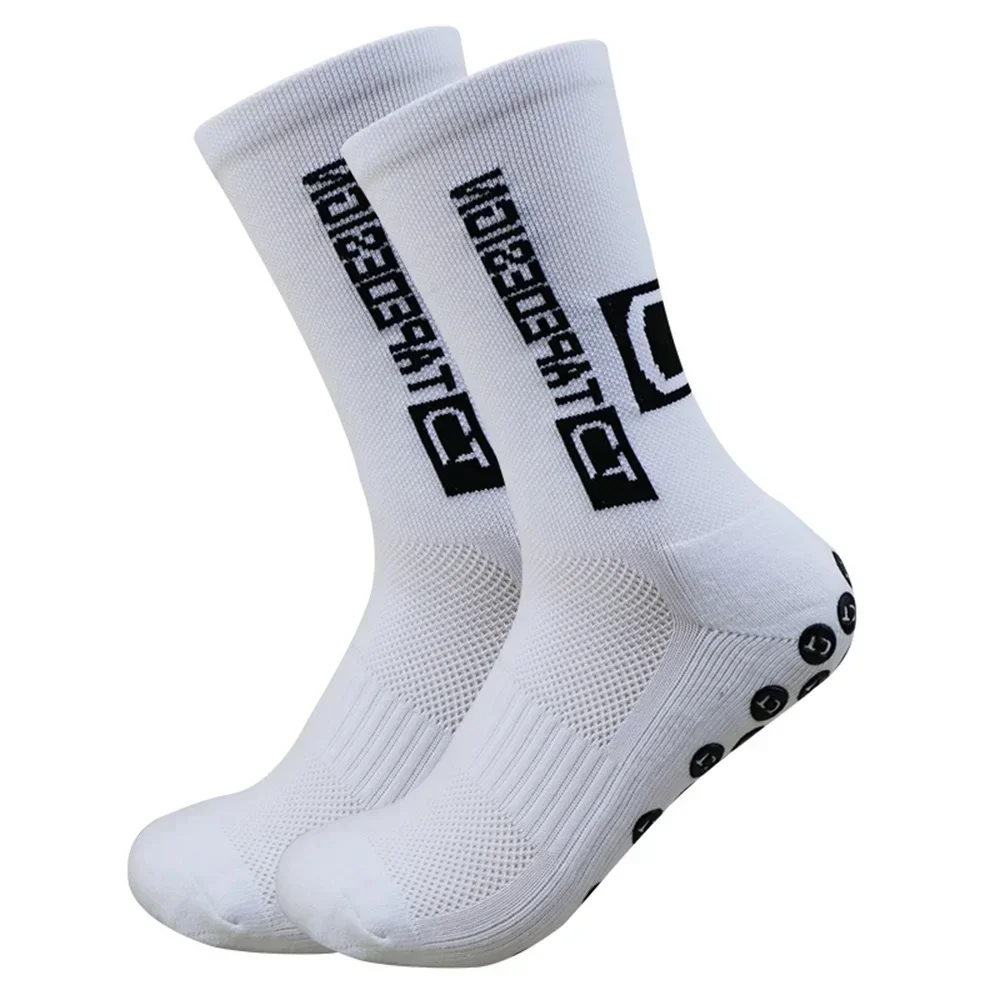 Men's Non-Slip Grip Athletic Socks - Ideal for Soccer, Football, Basketball & Cycling