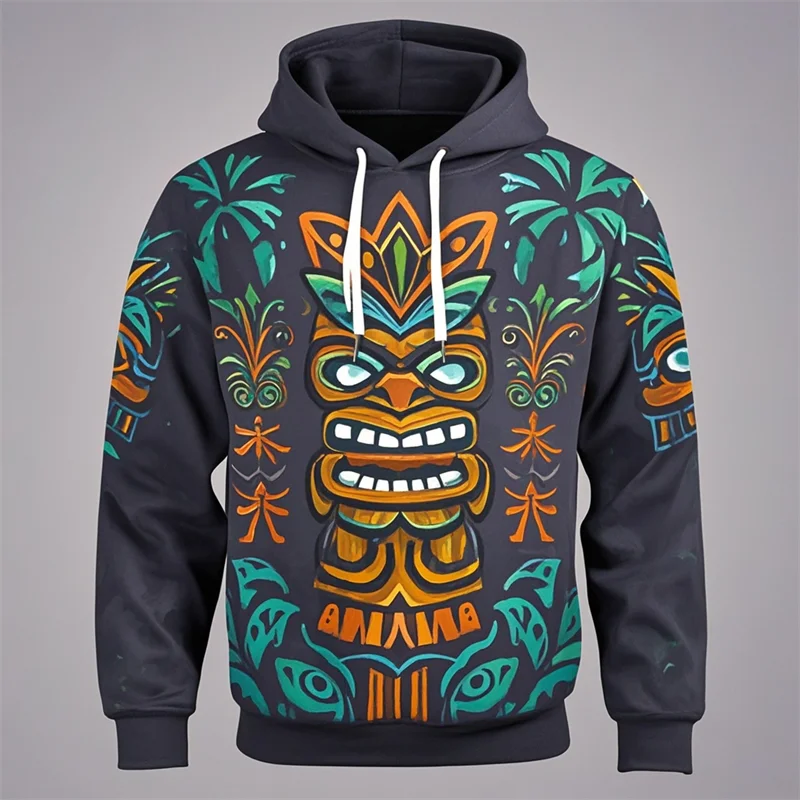 Hawaiian 3D Print Hoodies Oversized Sweatshirts