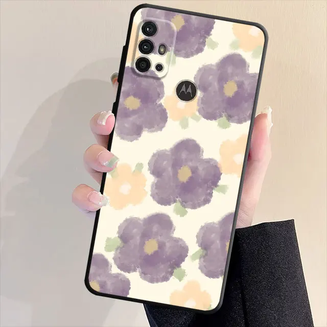 Silicone Cartoon Flower Phone Case Cover