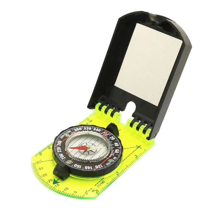 

Accurate Pocket Survival Measuring Scale Map, Small Orienteering for Lanyard Attachment Drop Shipping
