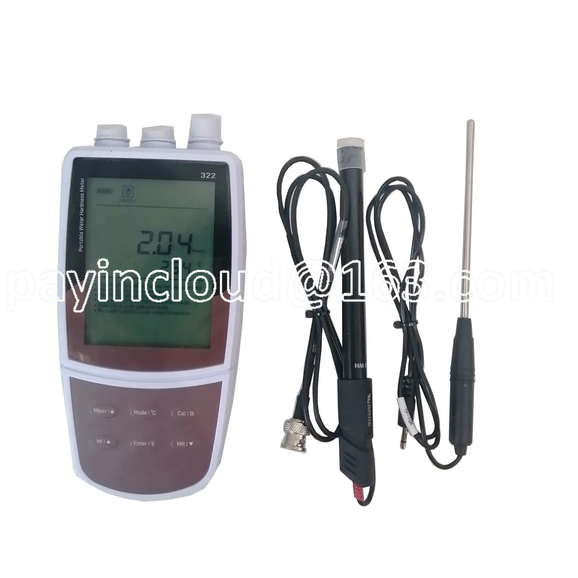 

With Automatic Temperature Compensation Range 0.05~0.2mmol/L LCD Display Portable Water Hardness Meter Tester Gauge