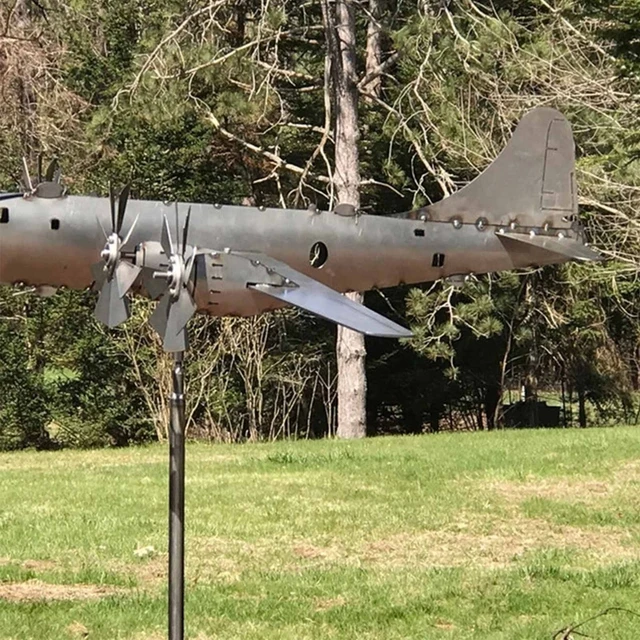 2022 Új, Kiváló Szuper Erőd Fémszél Fonó Rusztikus Kerti Dekoráció - Image 3