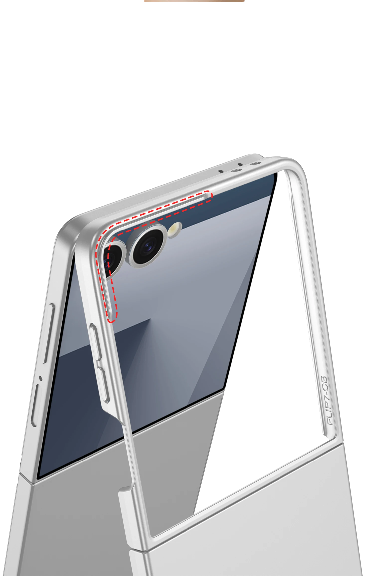 Ultra-thin Plastic Hard Case for Samsung Galaxy Z Flip 7 Shockproof Protective M