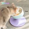 Elevated Ceramic Cat Bowl with 3 Heights, 20° Tilted, Anti-Vomiting, Whisker-Friendly, Elevated Food Dish for Cats & Small Dogs 5