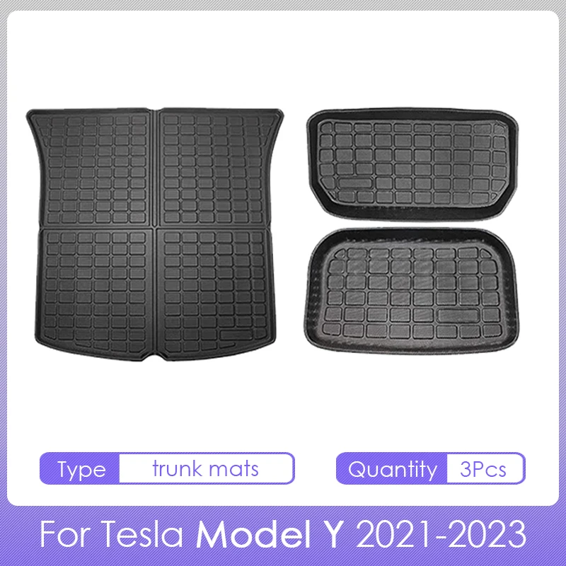 3D All Weather Floor Mats & Cargo Liner for Tesla Model Y RHD
