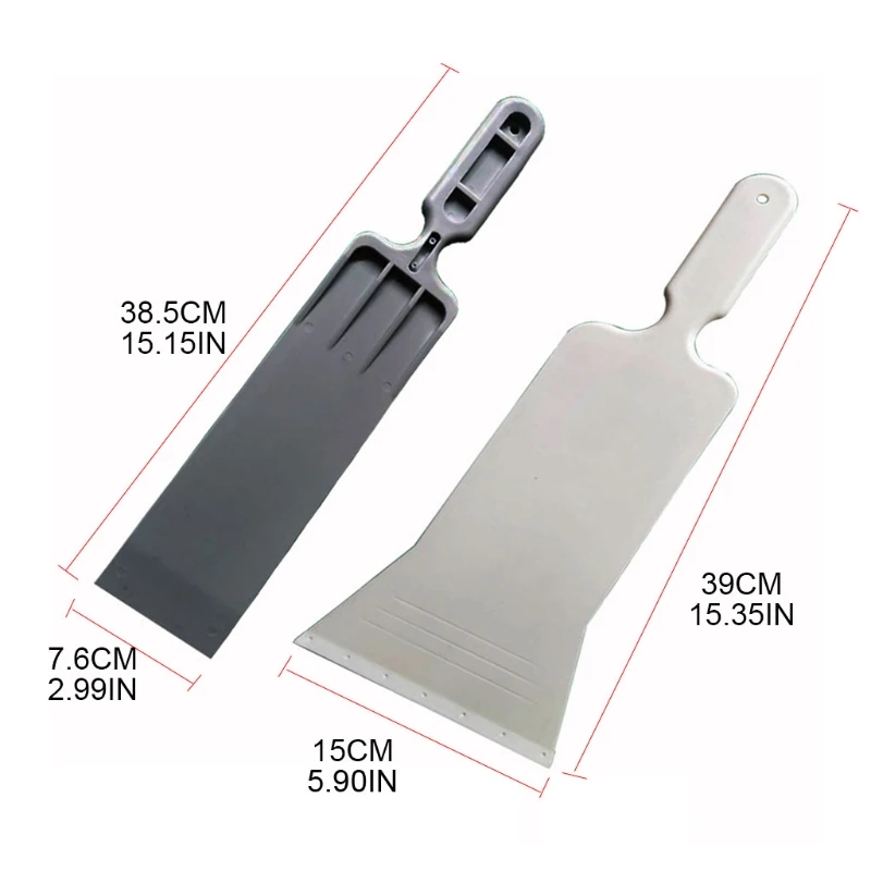 Window Tint Squeegee Wrap Tools Durable Squeegee Felt Edge Car Packaging Film Scraper Applicator Window Tint Tool Extended Squeeze Squeegee