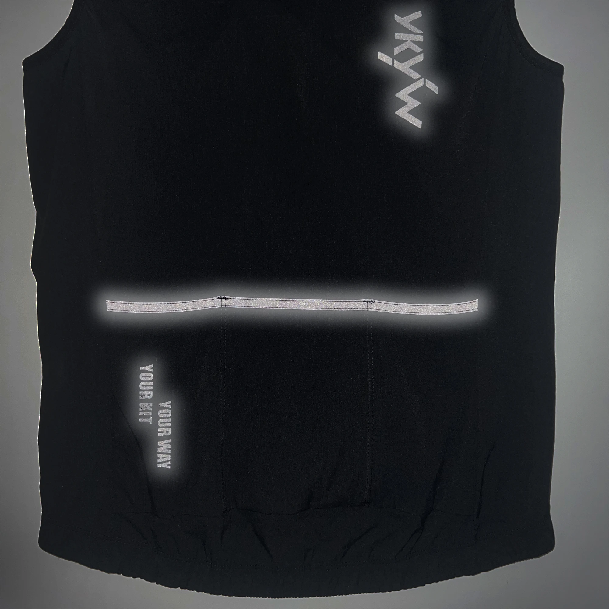 YKYWBIKE Men Cycling Gelit Thermal Fleece Bicycle Windbreaker Sleeveless Bike Vest Windproof Waterproof Cycling Windshield 6