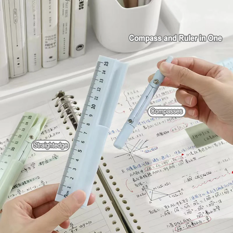 Drawing Tool Set Multi Functional Compass Pen 3-in-1 Pencil