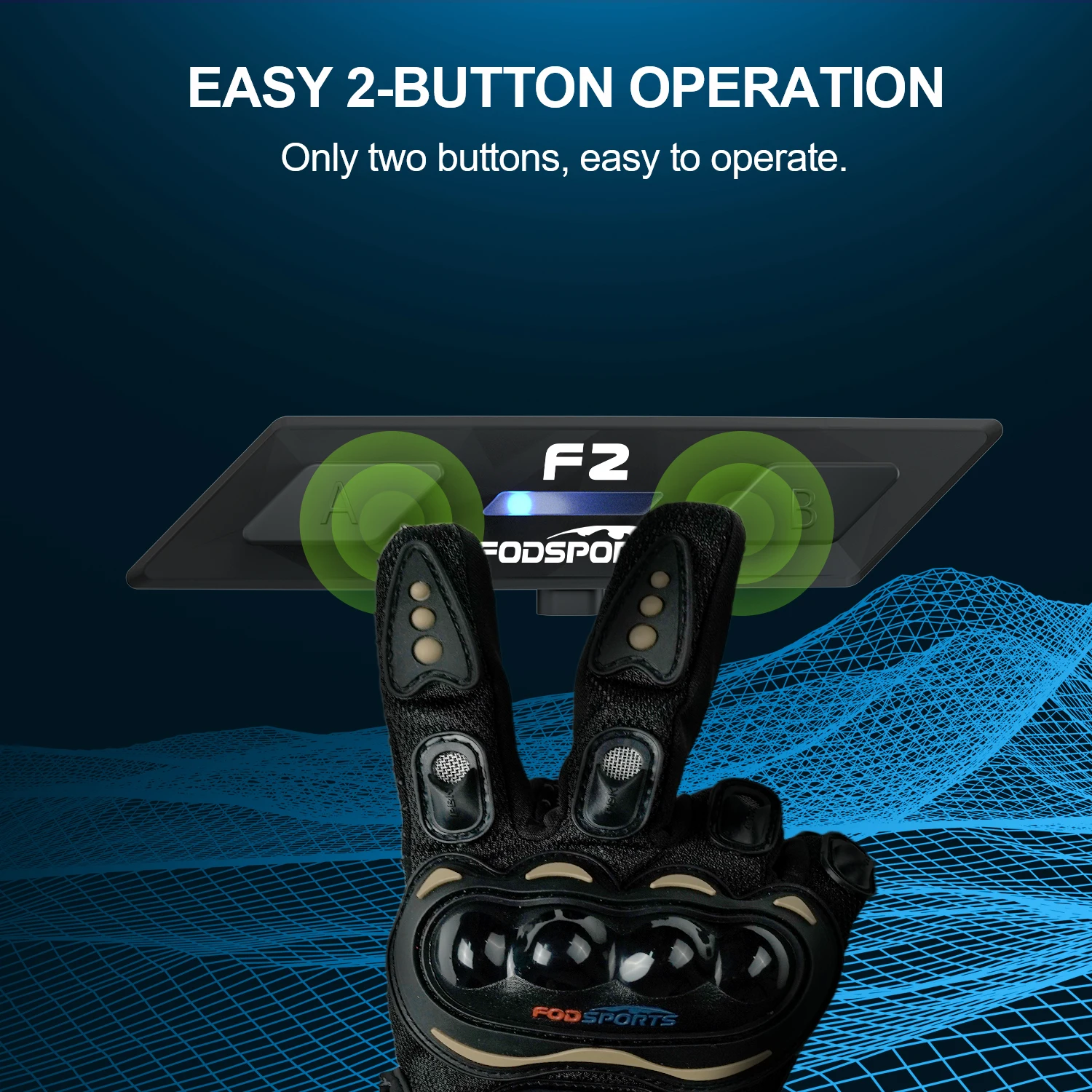 Fodsports F2-Bluetooth5.0   ,   ,  2 ̴, IP67 , 2 