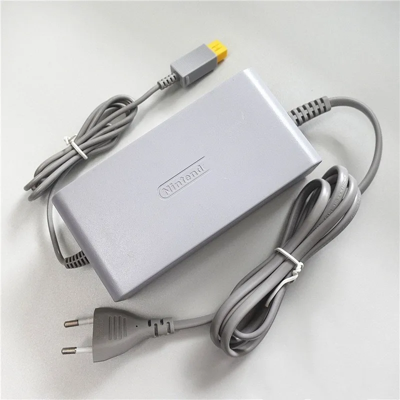 Original New Power Supply With IC Board For WiiU Console AC Adapter EU
