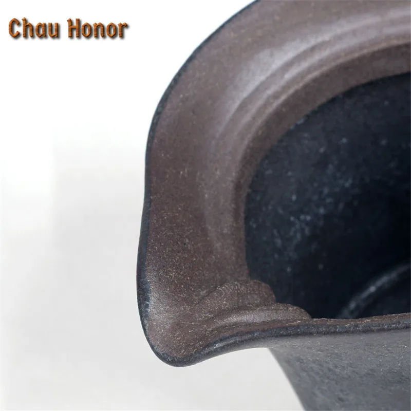 180ML Antique Tang Guanware Ceramic Hand Grasp Pot Handmade Retro Outline In Gold Teapots Dahongpao Tea Maker Mug Gift Packaging