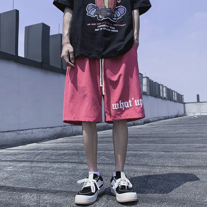 Casual Shorts Cotton Cashew Flowers Y2k Trendyol Men's Summer Pants Sports Baggy Women's Designer Wide Sweatpants Fashion