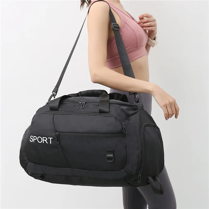 Short Term Travel Bag Yoga Fitness Training Bag Business Trip Boarding Outdoor Sports Luggage Bag Large Capacity High Quality