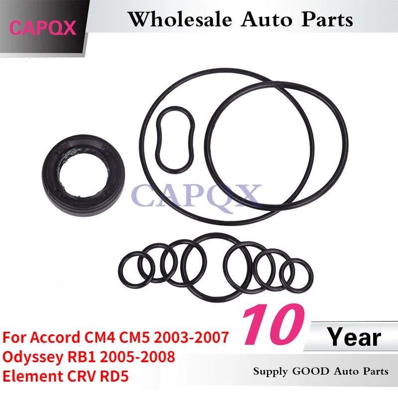 Capqx Power Steering Repair Kits Gasket Seal 91349raaa01 For Accord
