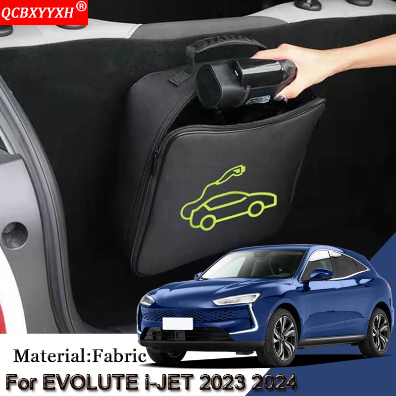 Ev Car Charging Cable Storage Borsa Per Il Trasporto Per Evolute I-Jet 2023 2024 Spine Per Caricabatterie Prese Accessorio Ignifugo Impermeabile