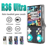 R36 ULTRA handheld game console Linux open source system HD4 inch high-definition IPS screen retro game video player