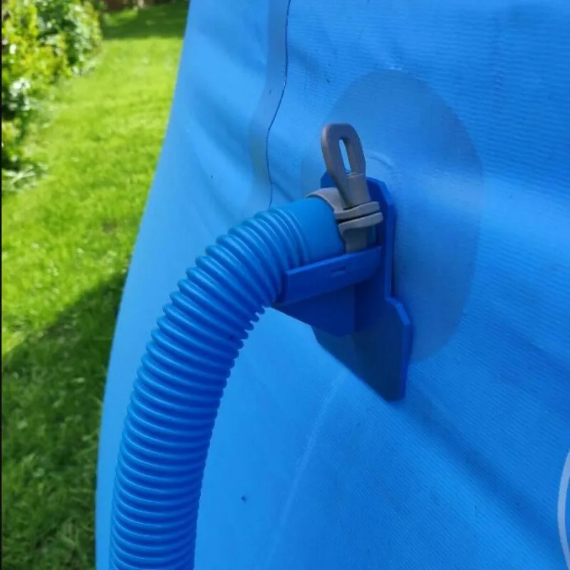 Swimming Pool Hose Bracket Drain Holder Pool Hose for Above Ground Pools 30-38mm Hose Outlet Mounting Bracket 3