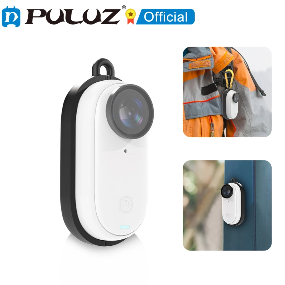 

PULUZ for Insta360 GO 3 Body Magnetic ABS+PC Protective Frame Cage with Carabiner