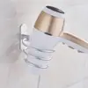 Wall-mounted Hair Dryer Stand Adhesive Great Load Bearing Anti-slip Stainless Punch-free Hair Blower Holder Hair Dryer Organizer 1