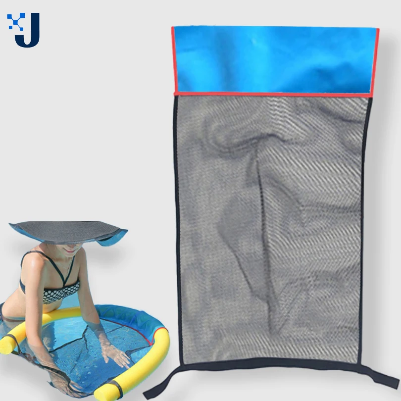 

Floating Pool Chair Water Swimming Accessories Kid Adult Durable Swim Ring Bed Hammock pool Float Lounger Net Cover Pool Noodle