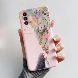 Elegant Soft Silicone Butterfly Case - Compatible with Samsung Galaxy A Series for A16 5G (FEN-TG0201)