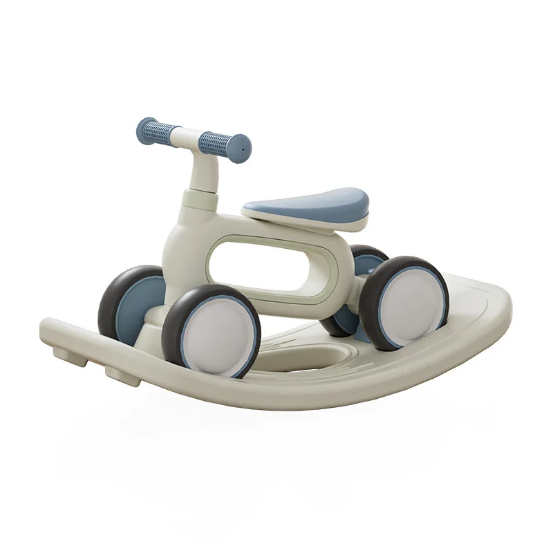 Baby Rocking Chair Horse Yo-yo Car Toy Balance Board for 1-3 Years Old Children First Birthday Gift